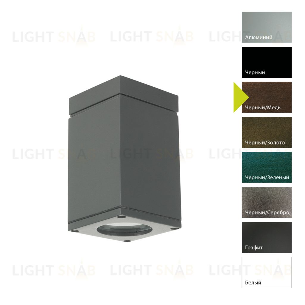 Потолочный фонарь Norlys, SANDVIK BC (Черный/Медь) 796BC