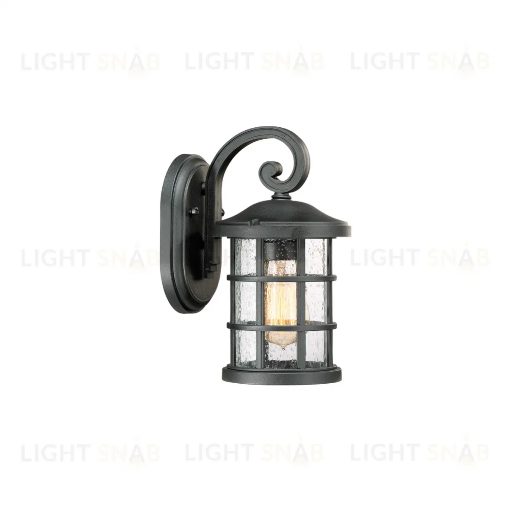 Настенный фонарь Quoizel, Арт. QZ-CRUSADE-S-BLK QZ-CRUSADE-S-BLK