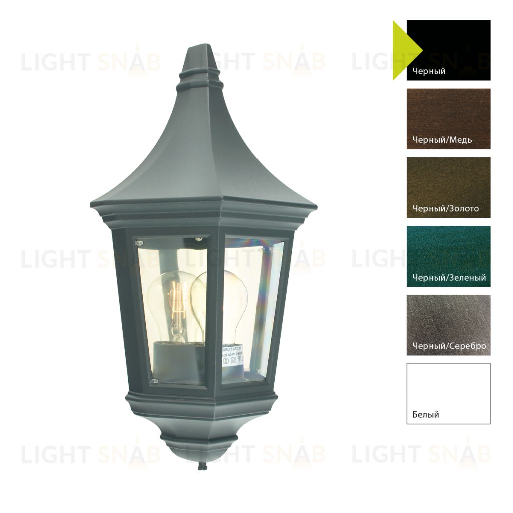 Настенный фонарь Norlys, VENICE B (Черный) 261B