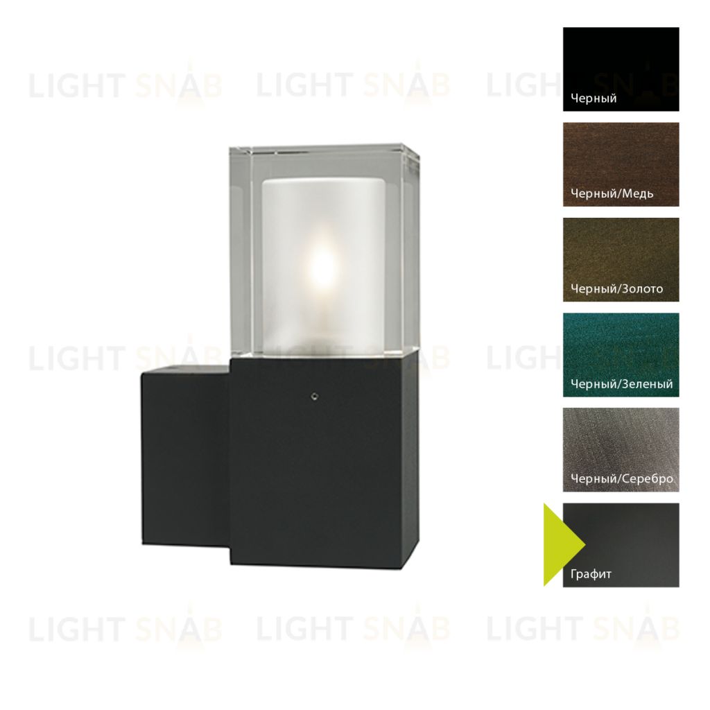 Настенный фонарь Norlys, ARENDAL GR (Графит) 1250GR