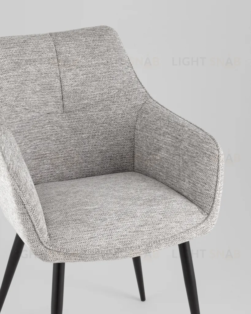 Стул обеденный Lynet рогожка светло-серый УТ000039281