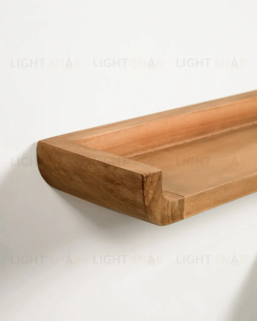 Набор из 2 полок Shamel из массива тика 50 х 5 см 110284