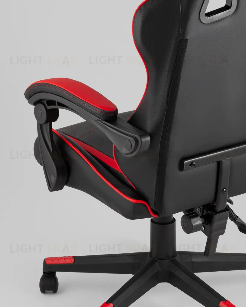 Кресло спортивное TopChairs Shadow черно-красный УТ000039459