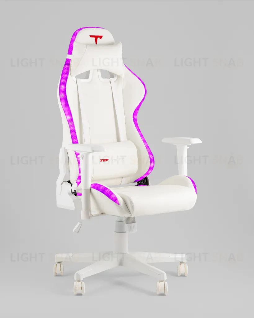 Кресло спортивное TopChairs GMM-080 белый УТ000039640