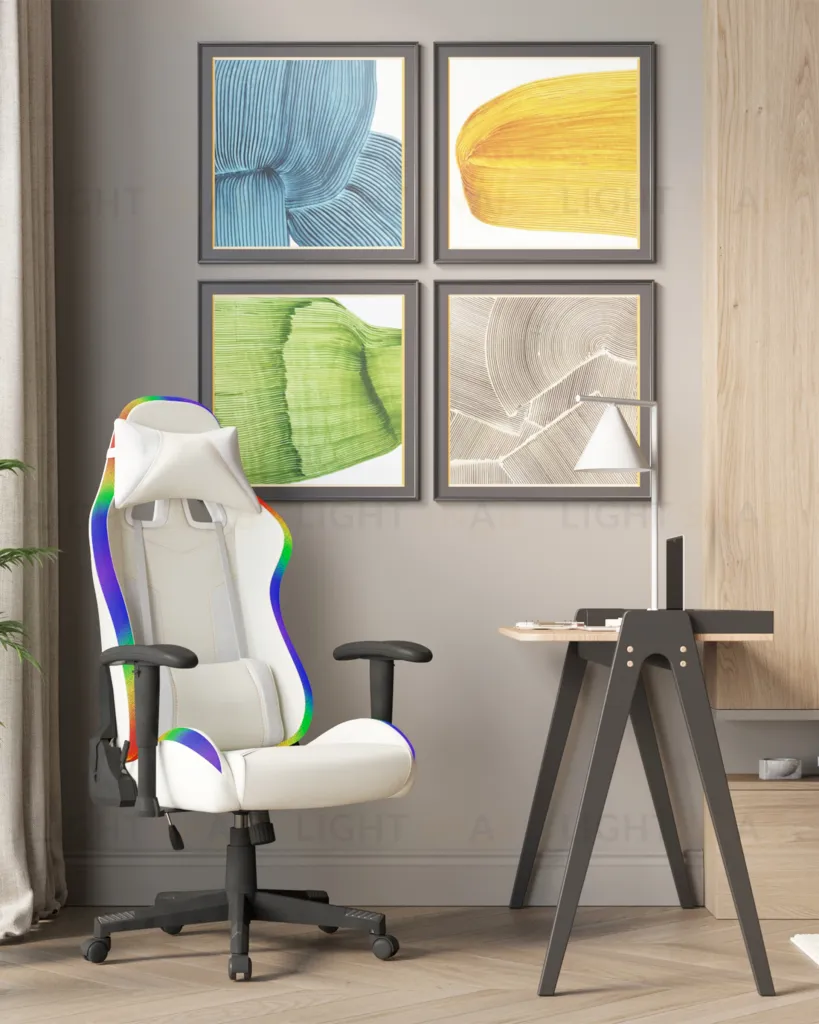 Кресло спортивное TopChairs GMM-080 белый УТ000039640