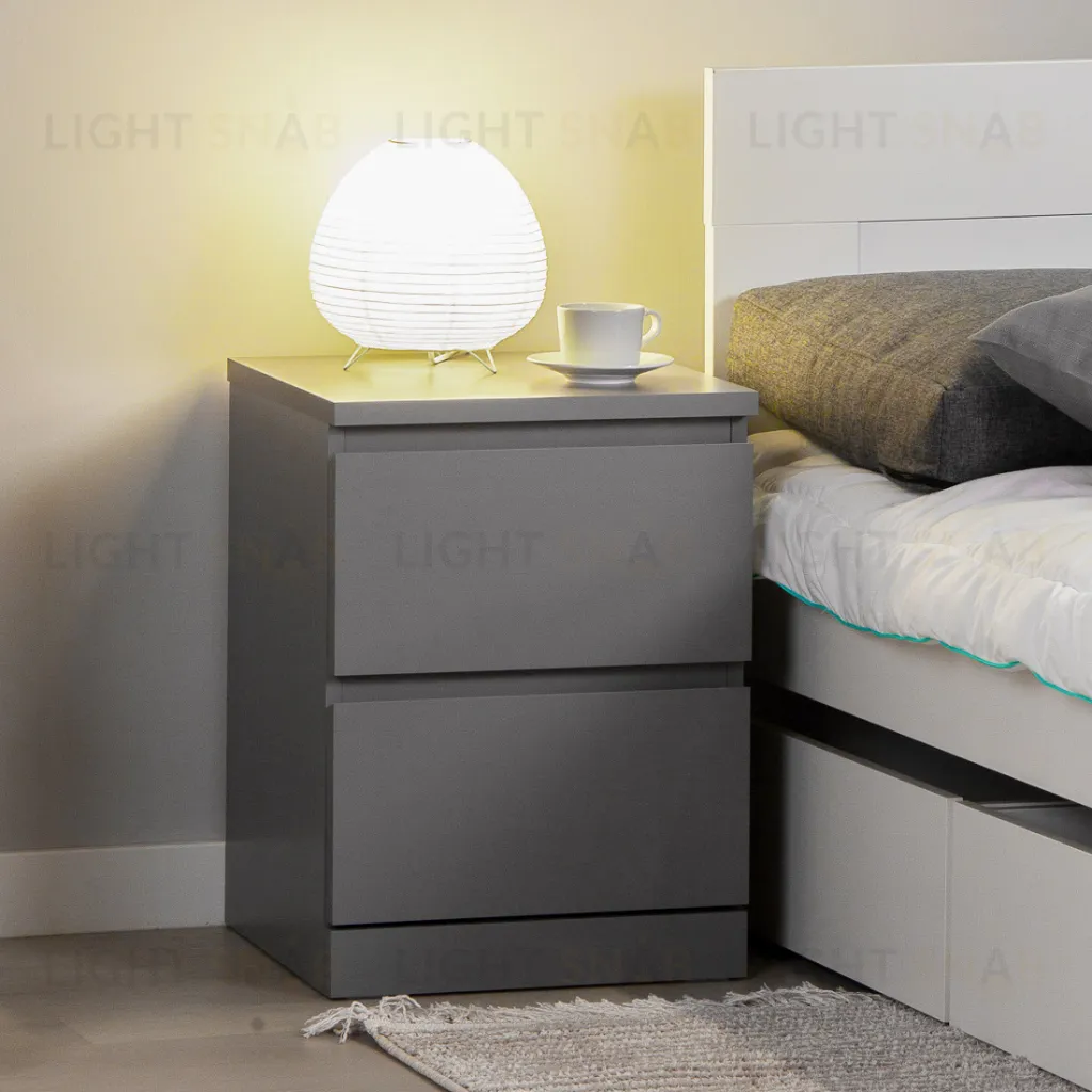 S01040 Варма 2 комод 40х54х40, серый S01040