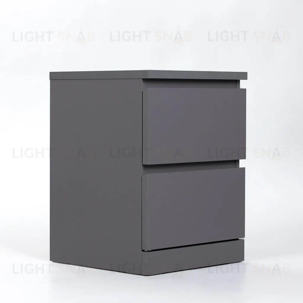 S01040 Варма 2 комод 40х54х40, серый S01040