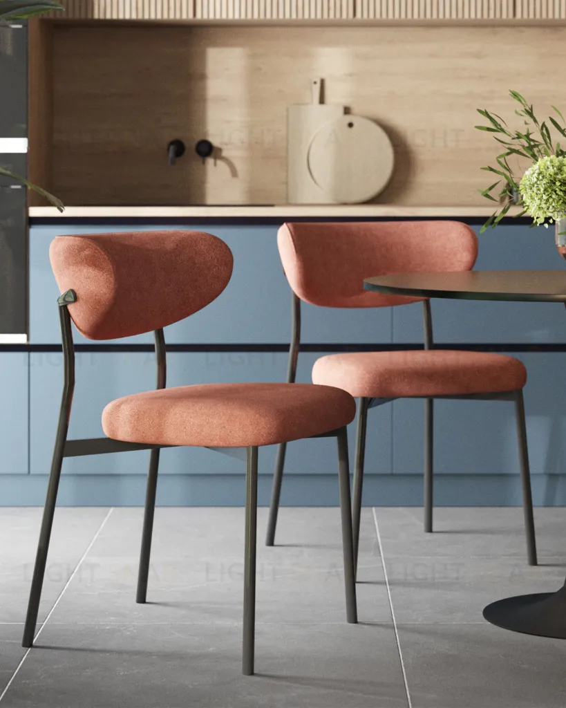 Стул обеденный Ayla коралловый УТ000039046