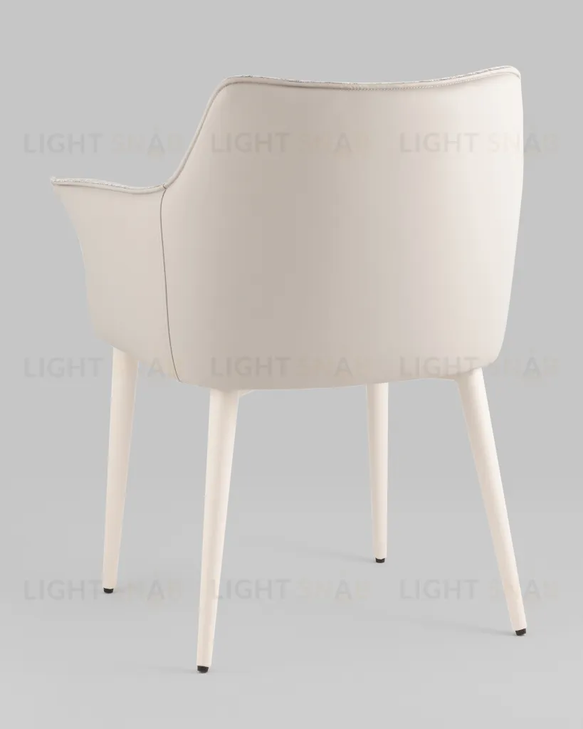 Стул обеденный Feston слоновая кость букле с экокожей УТ000039028