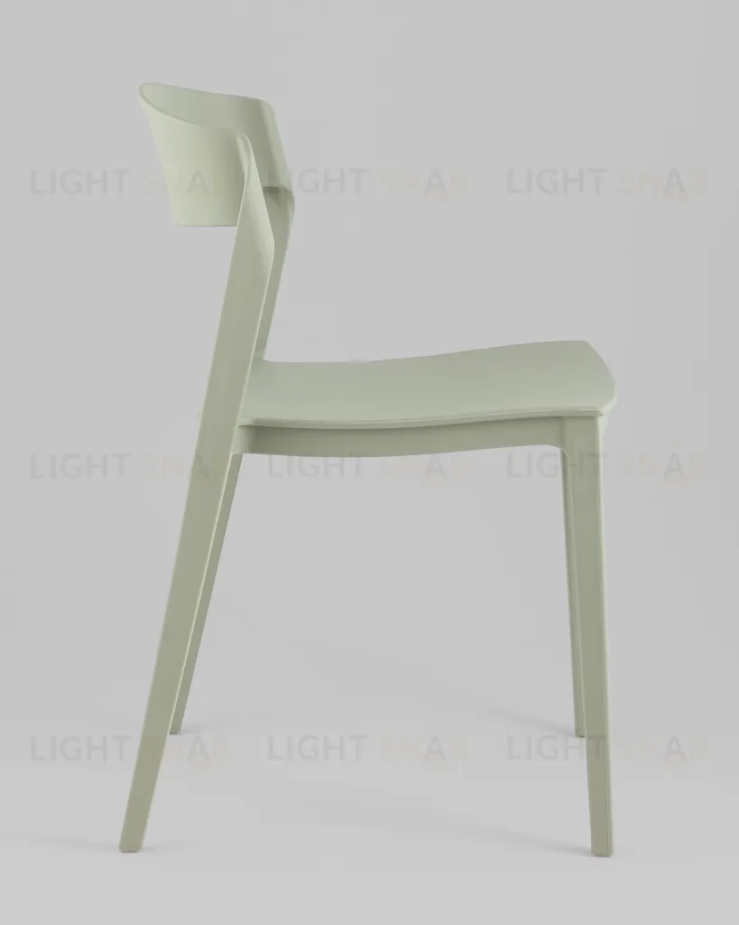 Стул Moris пластик серо-зеленый УТ000039253