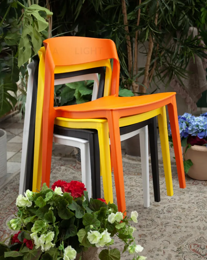 Стул Moris пластик серо-зеленый УТ000039253