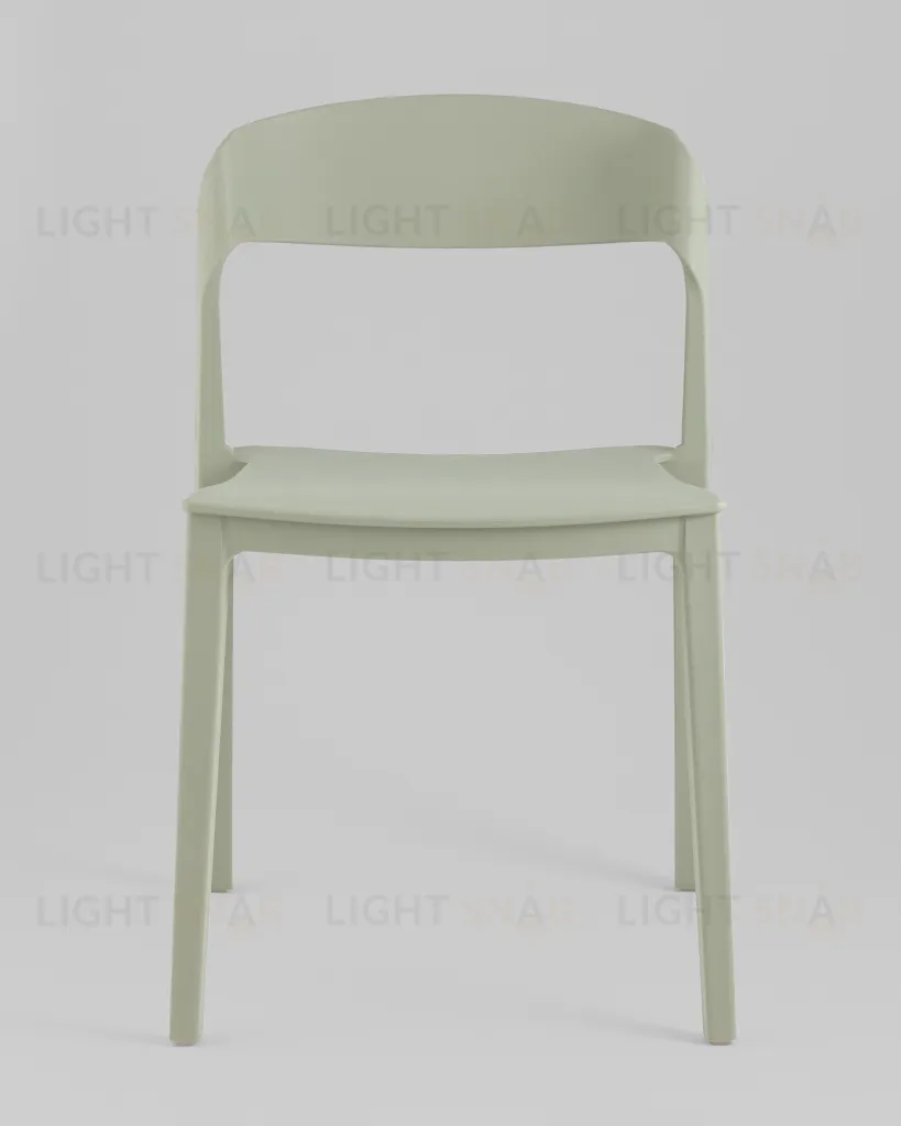 Стул Moris пластик серо-зеленый УТ000039253