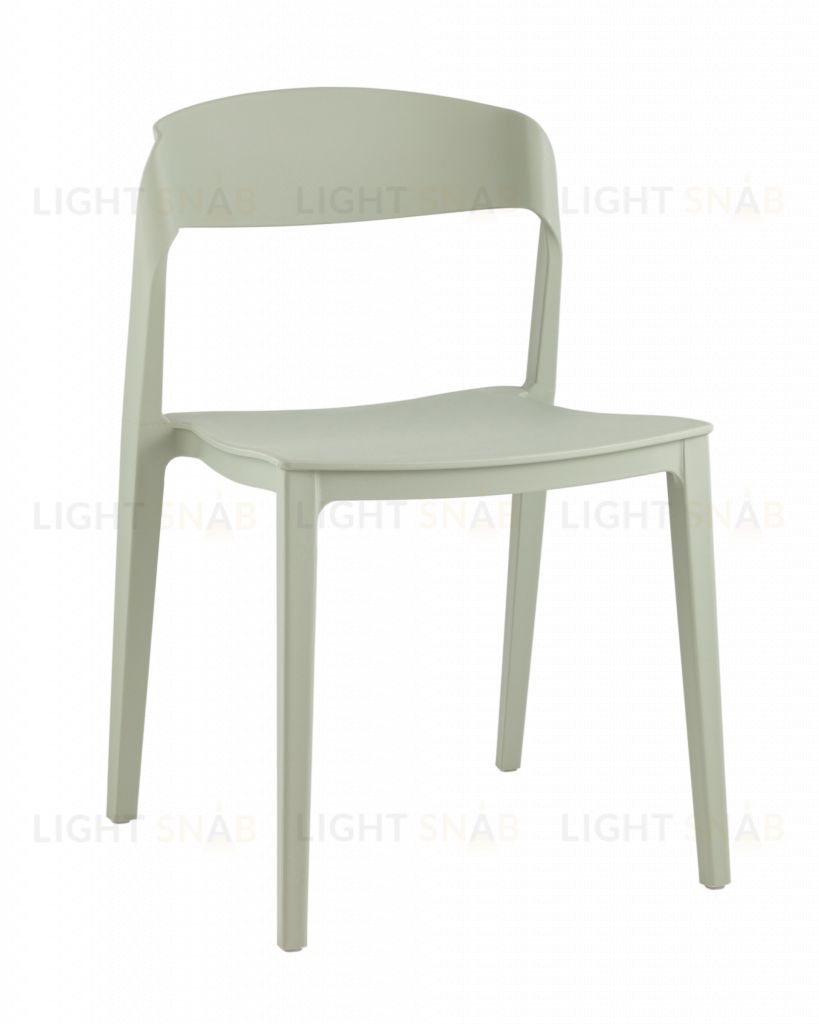 Стул Moris пластик серо-зеленый УТ000039253