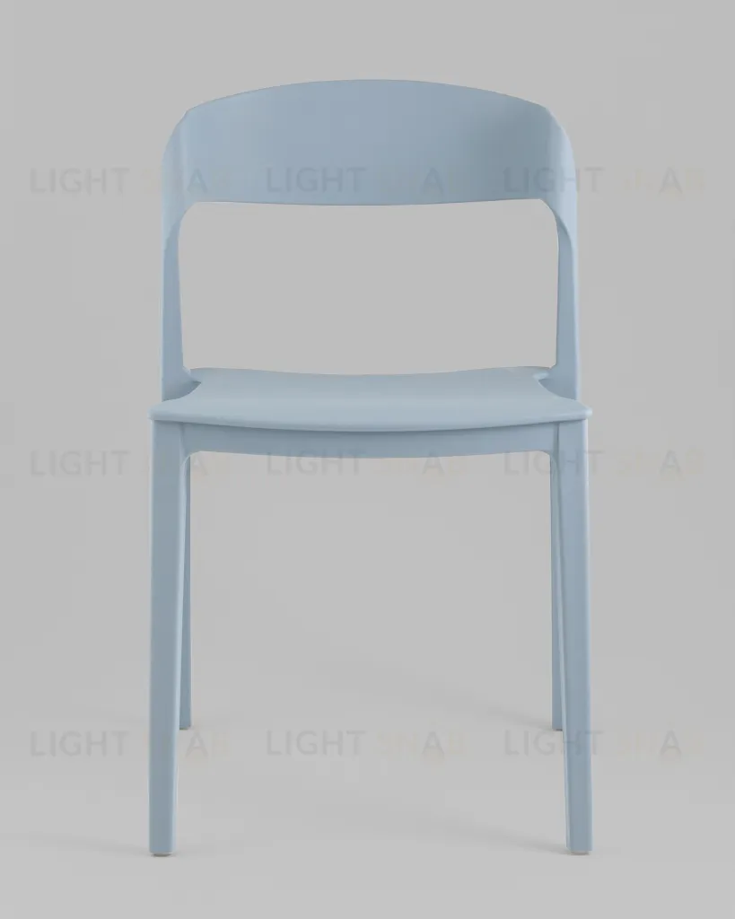 Стул Moris пластик голубой УТ000039256