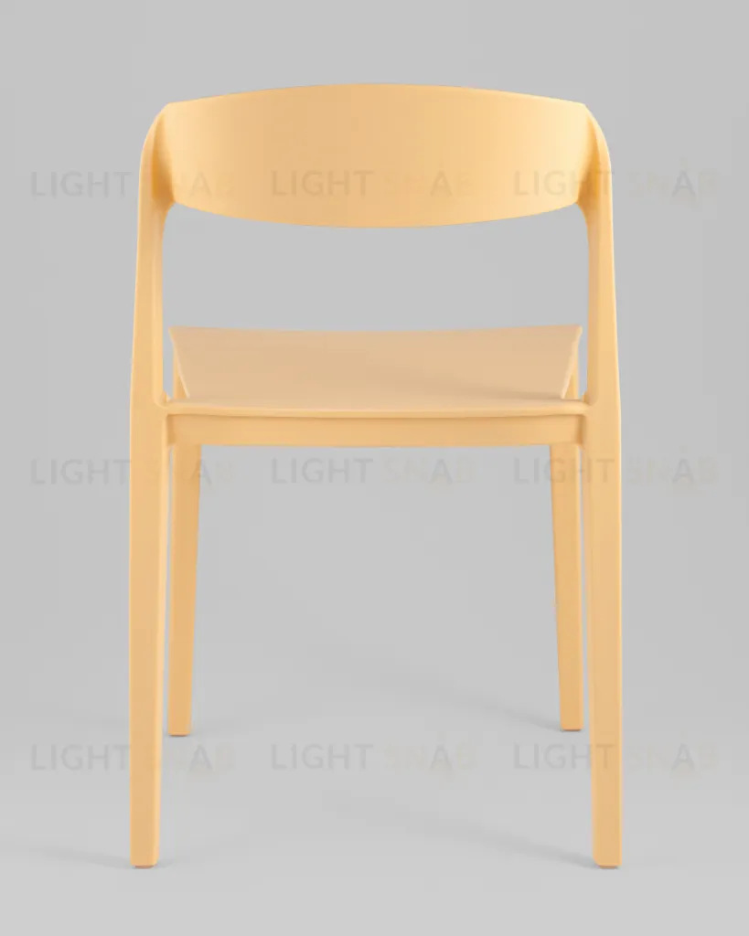 Стул Moris пластик бледно-желтый УТ000039255