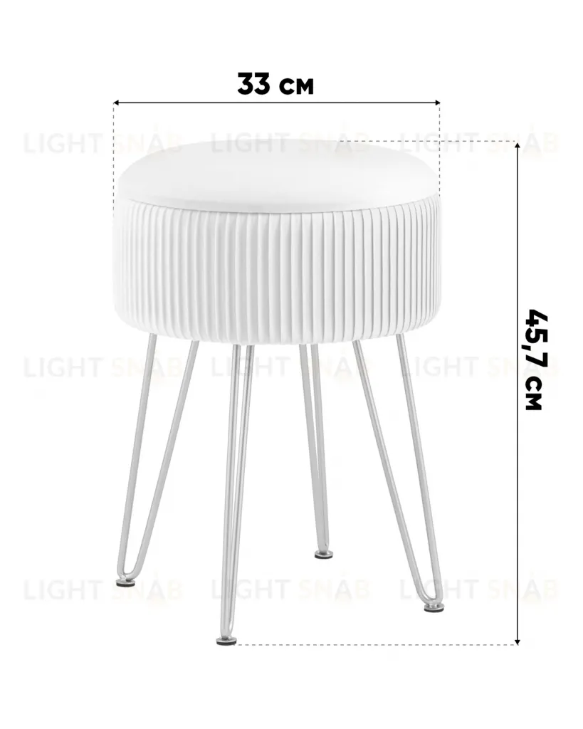 Пуф Астор серый УТ000039497