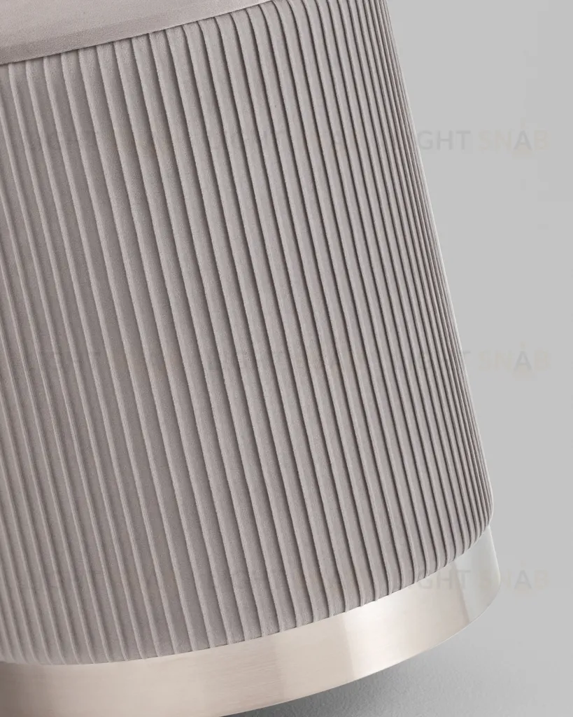 Пуф Шарлотта с ящиком серебро велюр серебристый УТ000039502