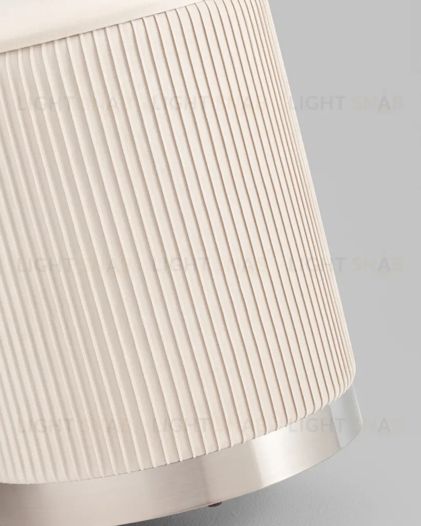 Пуф Шарлотта с ящиком серебро велюр бежевый УТ000039501