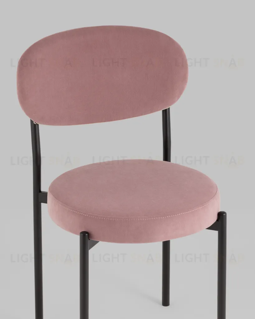 Стул Бриф SN велюр пыльно-розовый УТ000039453