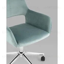 Кресло офисное ROSS велюр серо-зеленый УТ000039077