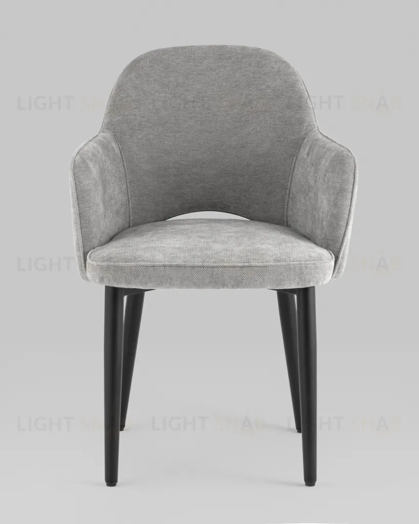 Стул Венера шенилл светло-серый УТ000039144