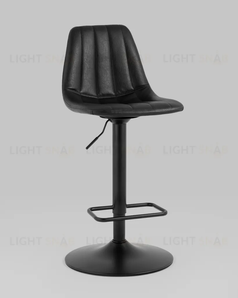 Стул барный Code экокожа чёрный УТ000038965