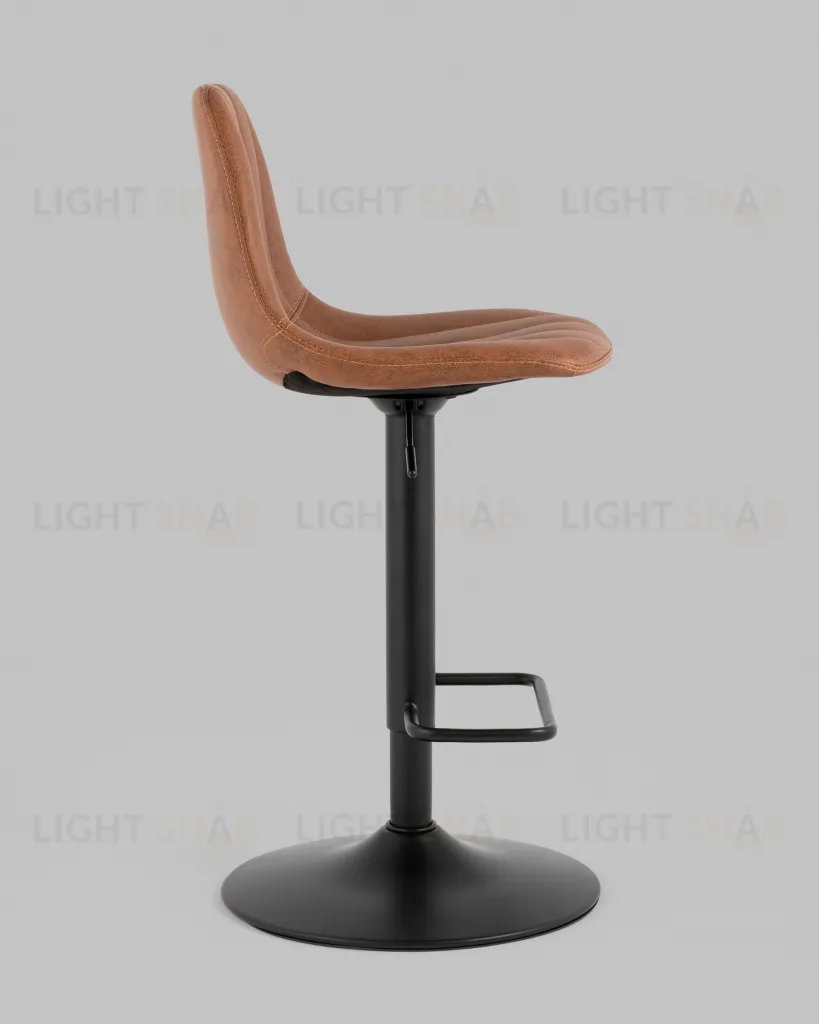 Стул барный Code экокожа коричневый УТ000038966