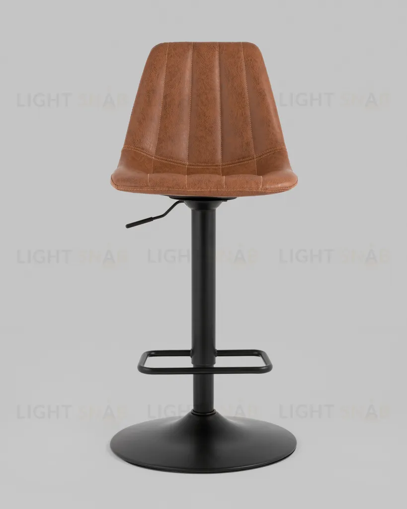 Стул барный Code экокожа коричневый УТ000038966