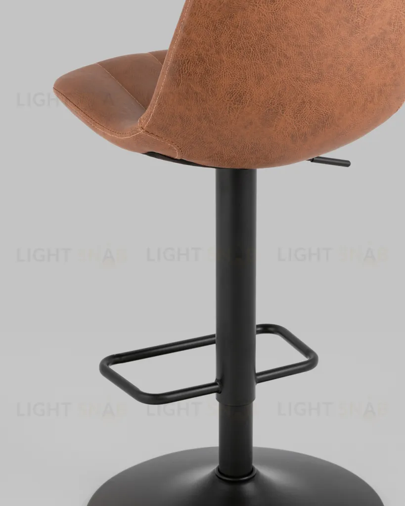 Стул барный Code экокожа коричневый УТ000038966