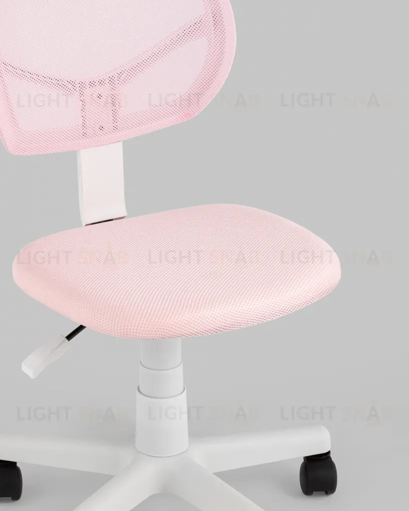 Кресло компьютерное детское ЛОЛО розовый пластик белый УТ000039089