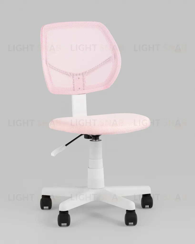 Кресло компьютерное детское ЛОЛО розовый пластик белый УТ000039089
