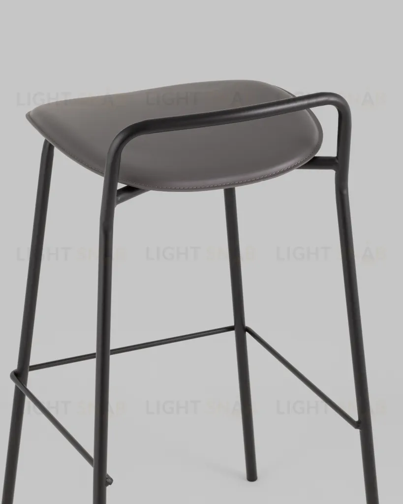 Стул барный Mantis экокожа темно-серый УТ000038915