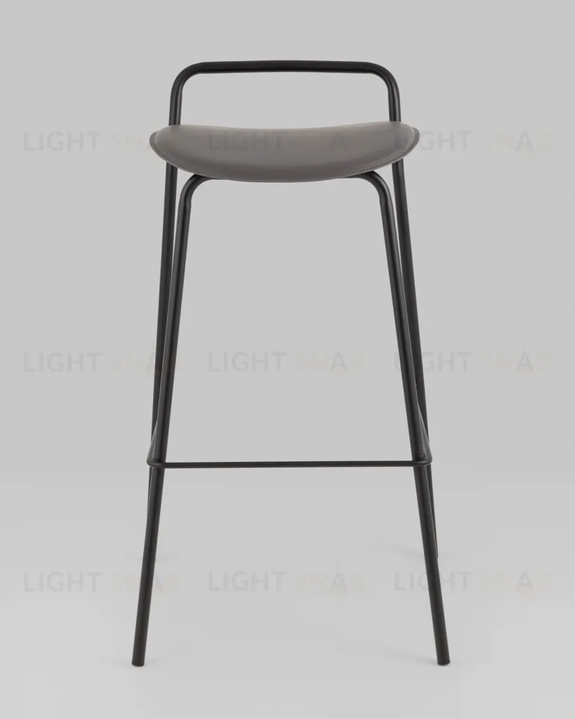 Стул барный Mantis экокожа темно-серый УТ000038915