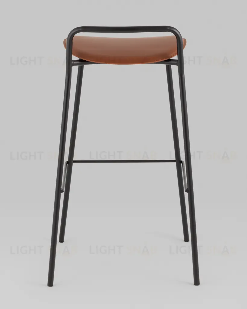 Стул барный Mantis экокожа коричневый УТ000038917