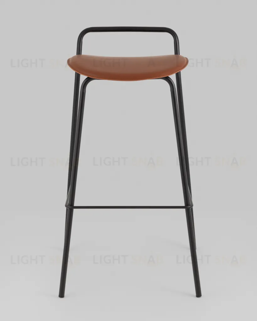 Стул барный Mantis экокожа коричневый УТ000038917