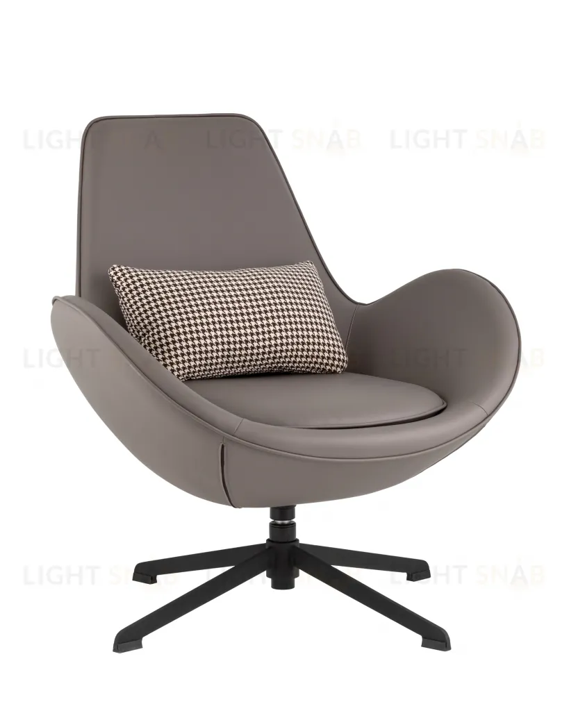 Кресло TopChairs Ostra серый УТ000038544