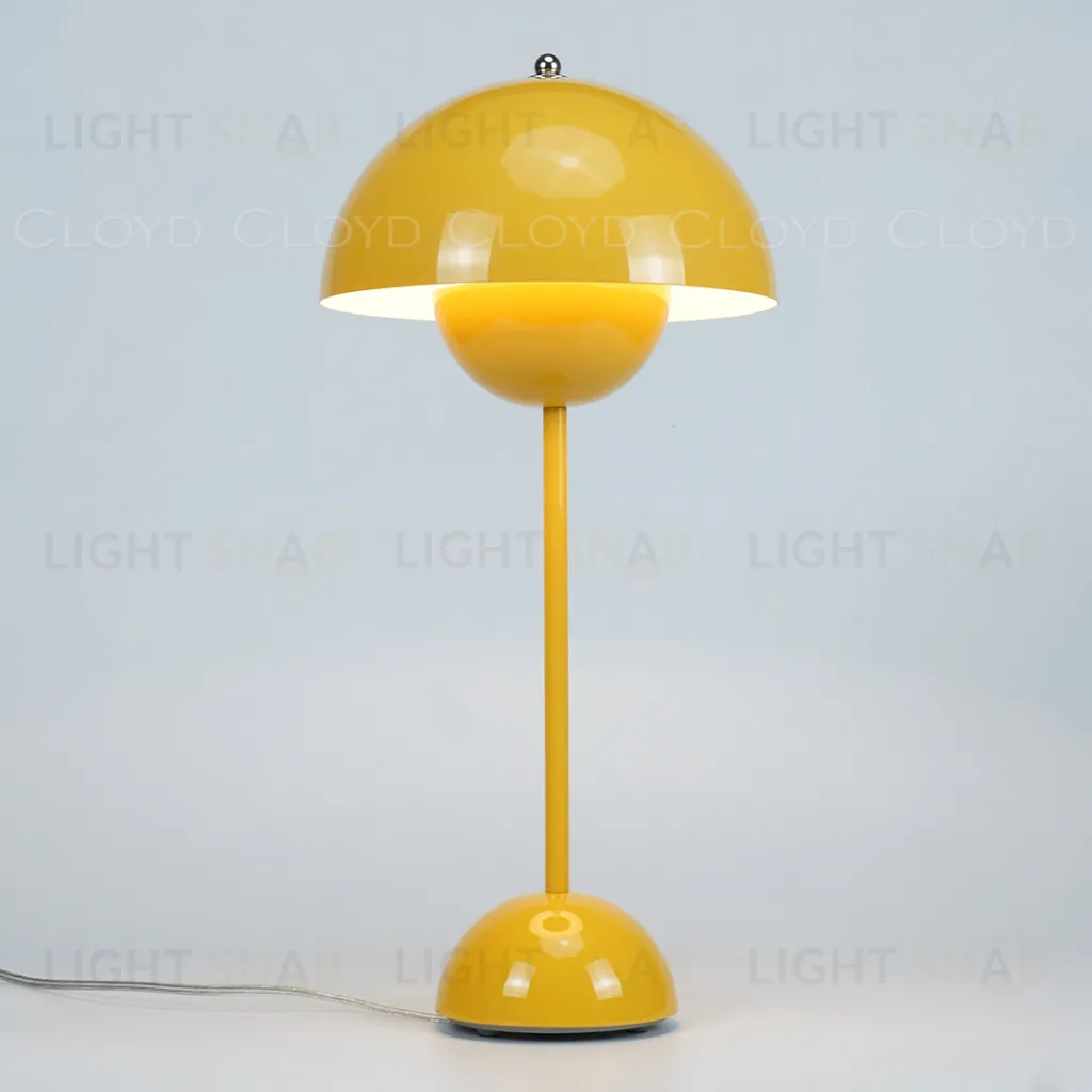  Настольная лампа Cloyd ERMA-B T1 / выс. 50 см - желтый (арт.30110)  30110