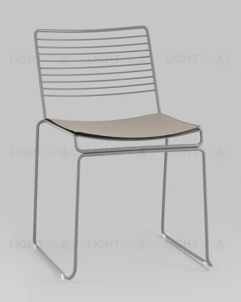 Стул обеденный Danny серый с подушкой УТ000038985