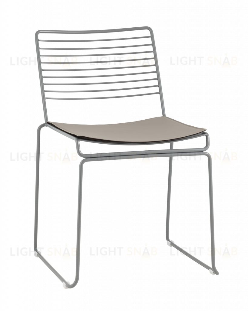 Стул обеденный Danny серый с подушкой УТ000038985