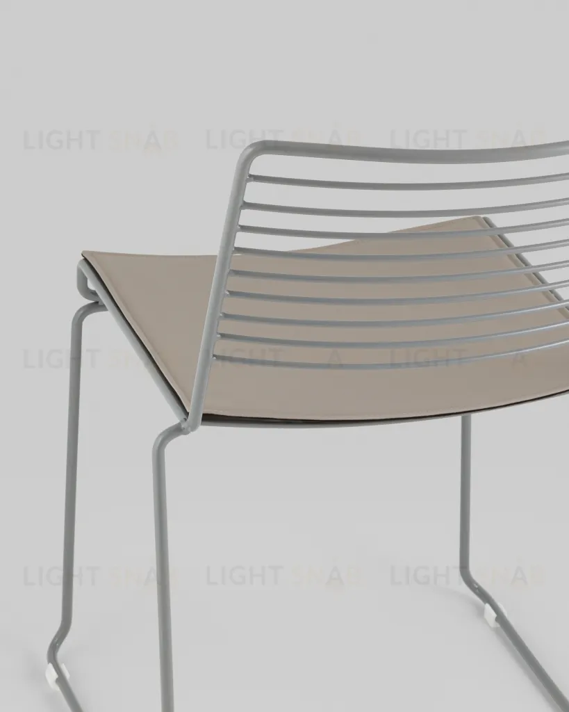 Стул обеденный Danny серый с подушкой УТ000038985