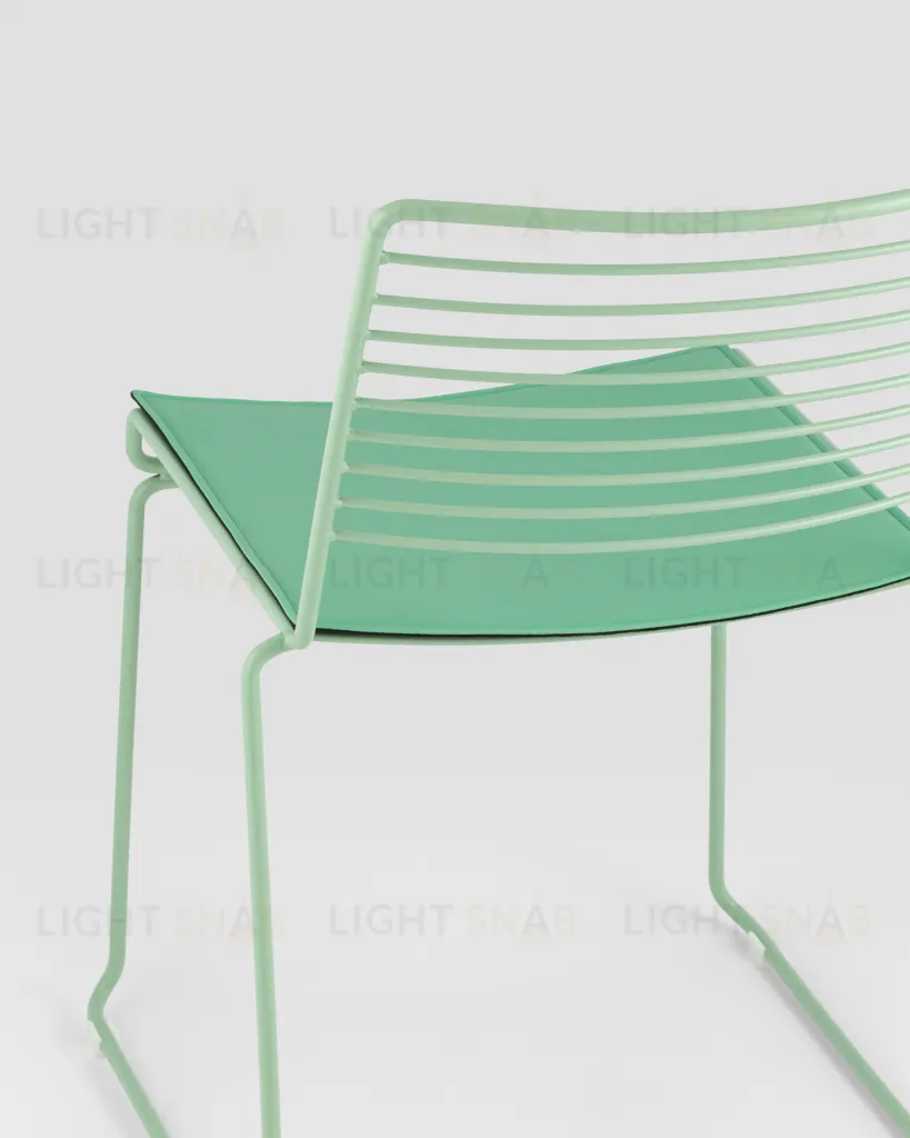 Стул обеденный Danny зеленый с подушкой УТ000038986