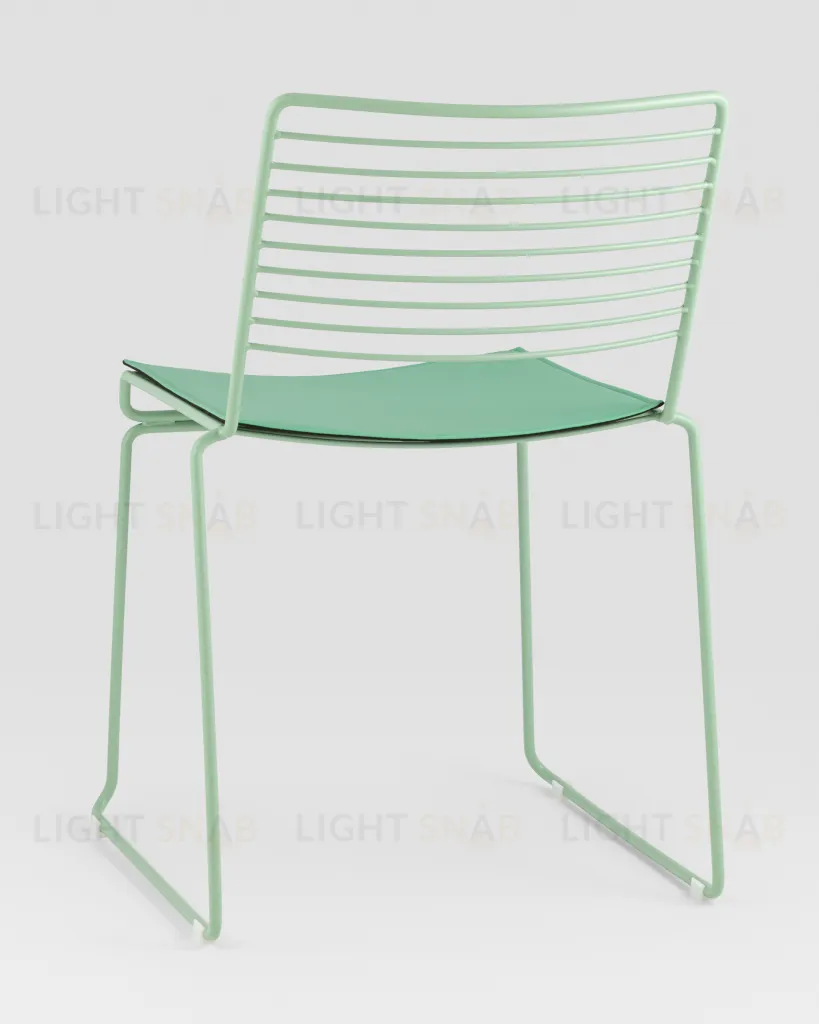Стул обеденный Danny зеленый с подушкой УТ000038986