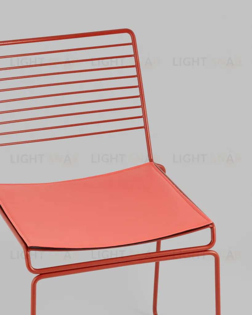 Стул обеденный Danny бордовый с подушкой УТ000038987