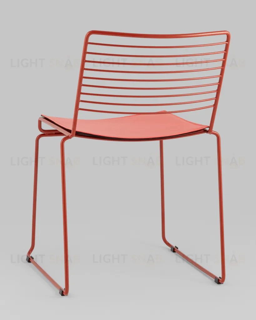 Стул обеденный Danny бордовый с подушкой УТ000038987