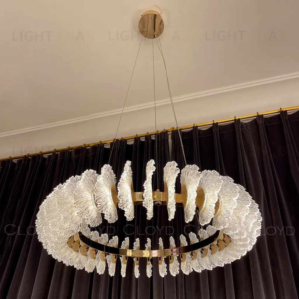 Люстра Cloyd ANTIGUA C1 / Ø80 см - золото (арт.11320)  11320