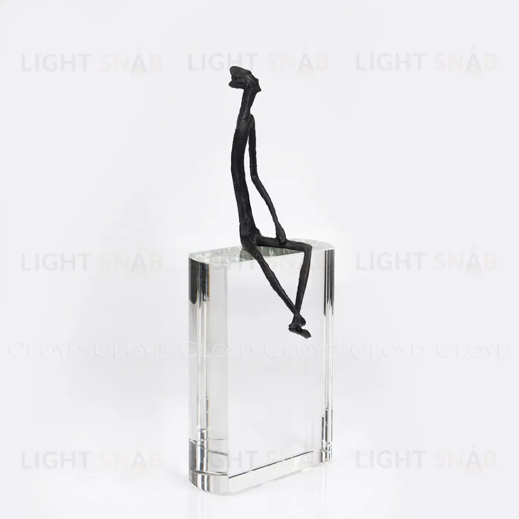  Статуэтка Cloyd арт.50179 / выс. 41 см - черный / серия 1642  50179