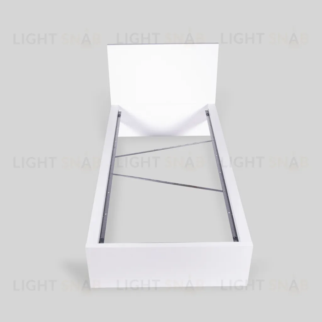 S01033 Варма Сэнг 90 кровать, 106х208х100/38, белый S01033