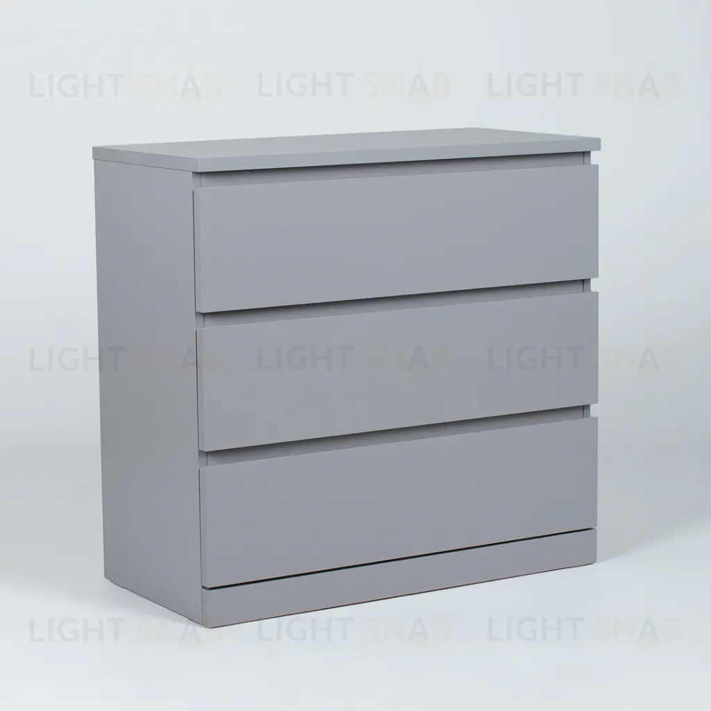 S01057 Варма 3 комод 80х77х40, серый S01057