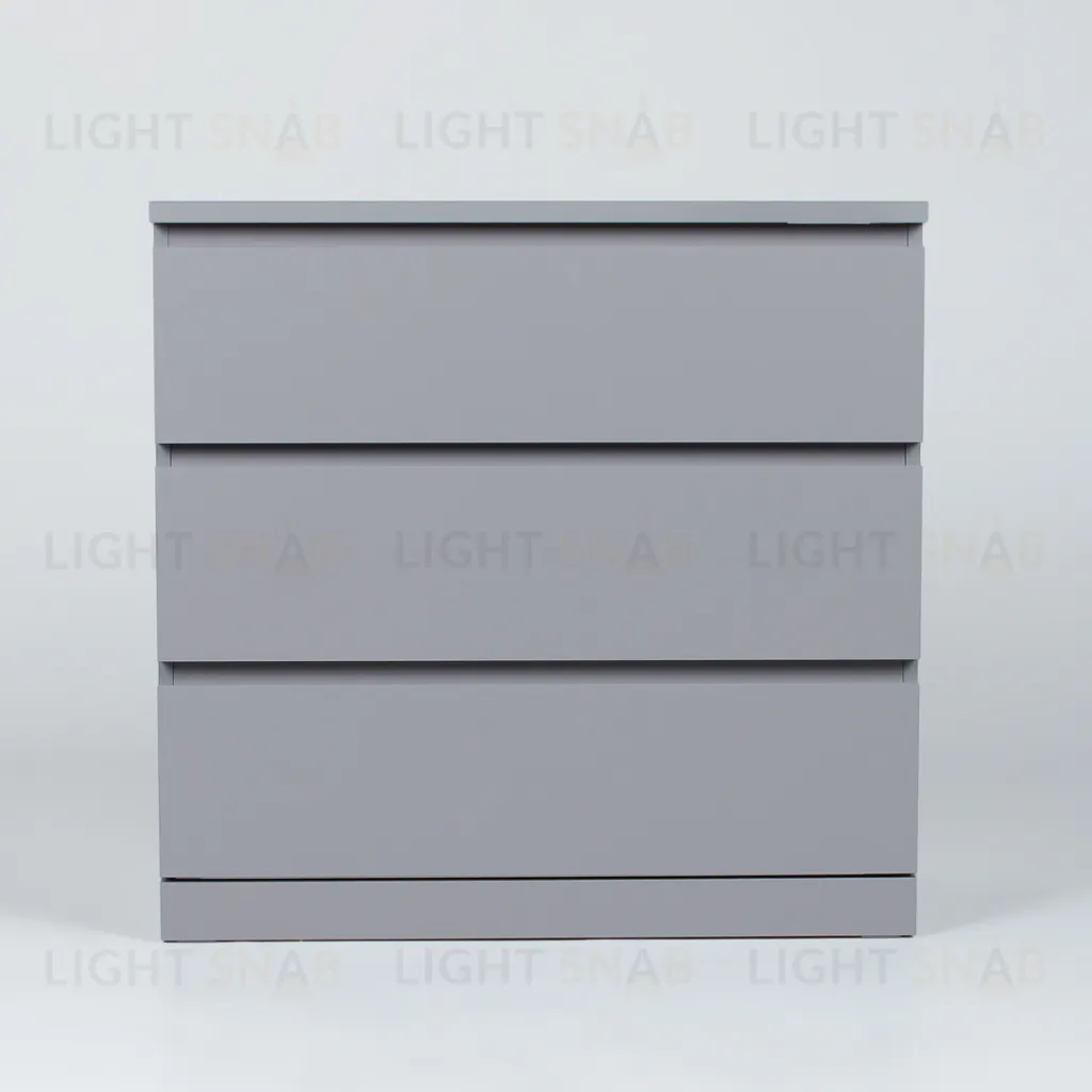 S01057 Варма 3 комод 80х77х40, серый S01057