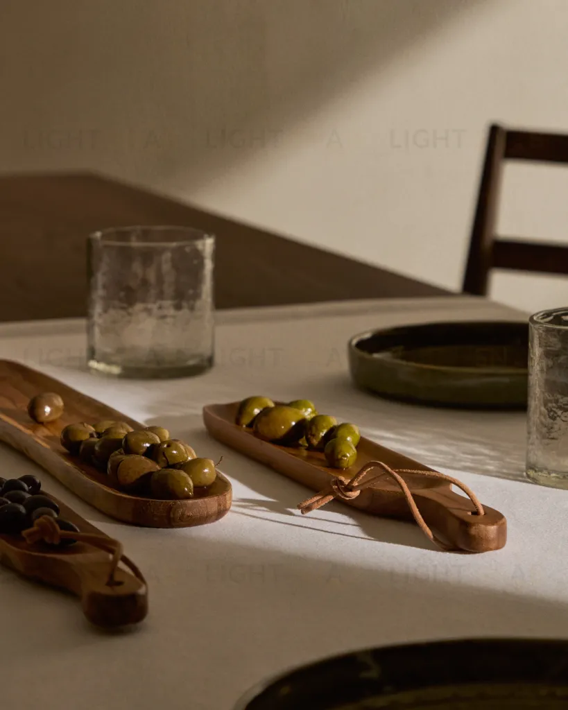 Selvira набор из 3 сервировочных досок из дерева акации 191324